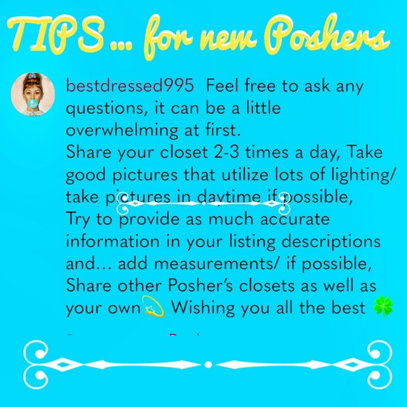 ⭐️⭐️TIPs for New Poshers & “How to TAG”⭐️ - Picture 4 of 5